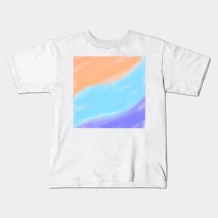 Colorful watercolor abstract texture Kids T-Shirt